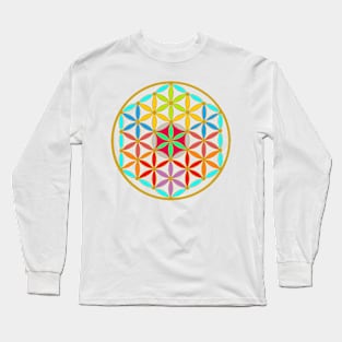 Sacred Geometry Funkiness Long Sleeve T-Shirt